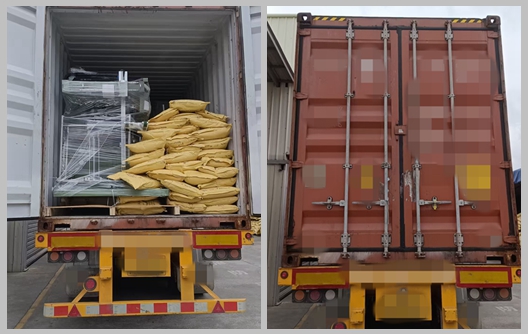 Rectificadora automática de bordes para envío de vajilla de melamina