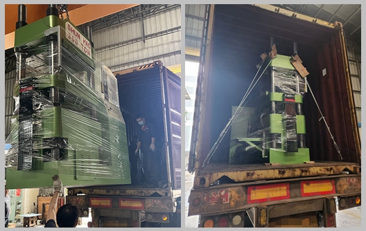 Entrega de equipos de producción de vajillas de melamina Shunhao