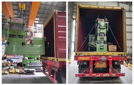 Envío de máquina automática de vasos divididos Shunhao de 200 toneladas